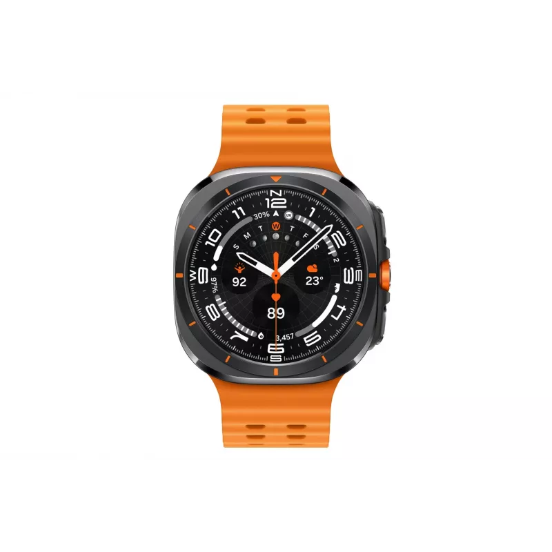 Samsung Galaxy Watch Ultra 3,81 cm (1,5 inch) AMOLED 47 mm Digital 480 x 480 píxeles Pantalla táctil 4G Gris, Titanio Wi-Fi GPS (satélite)