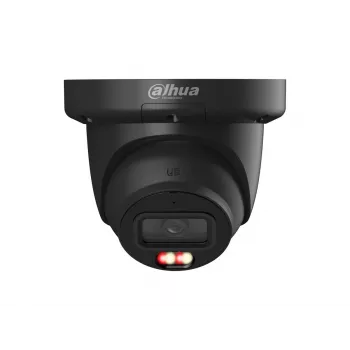 Cámara de seguridad IP DAHUA IPC-HDW3849QM-S-IL — Turret, interior/exterior, montaje en techo, con cable, 6 MP (3288 × 1850), negra