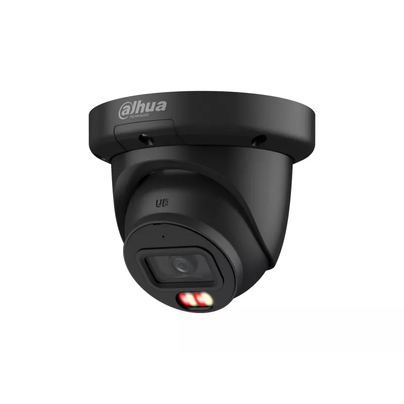 Dahua IPC-HDW3649QM-S-IL-0280B-Black cámara IP turret de 6 MP