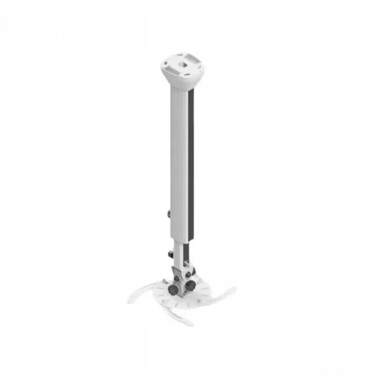 Soporte de techo para proyector Edbak PMV300W, máx. 30 kg, 1000-1700 mm, blanco