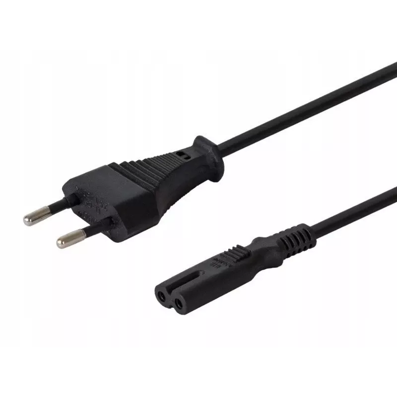 Cable de alimentación óctuple 2 pines 1,2 m, pack de 10 uds. CL-97