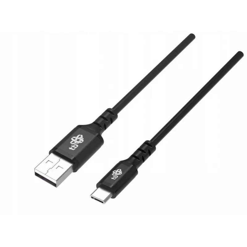 Cable USB-C TB AKTBXKUCMISI15B 1,5 m, negro, datos/carga USB