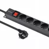 Qoltec regleta PDU de aluminio para RACK | 16A | 16 x Schuko | vertical | 1,8 m