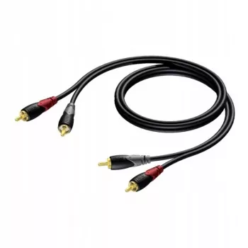 Cable de audio RCA/Cinch Procab KPCL078 2x macho, 0,5 m
