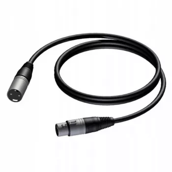 Cable Procab conector macho XLR a conector hembra XLR 1,5 m — cable de micrófono/audio balanceado