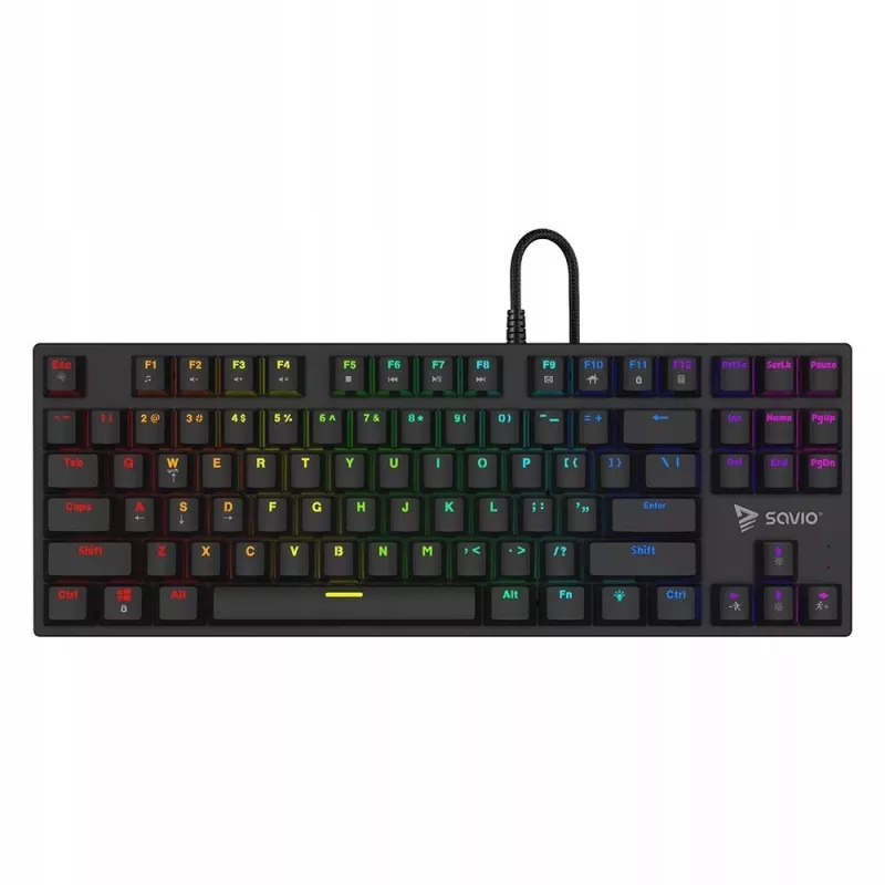 Teclado mecánico Savio RGB Tempest X2 Outemu Brown