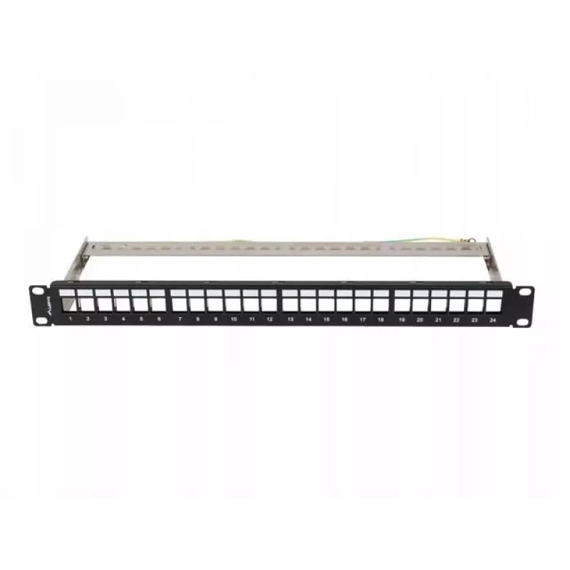 Patch panel vacío 24 puertos 1U 19