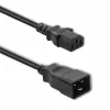 Cable de alimentación Qoltec 53991 negro 1,2 m C20 C13 hembra