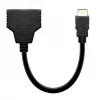 Divisor de vídeo HDMI Savio AK-77 60Hz Negro