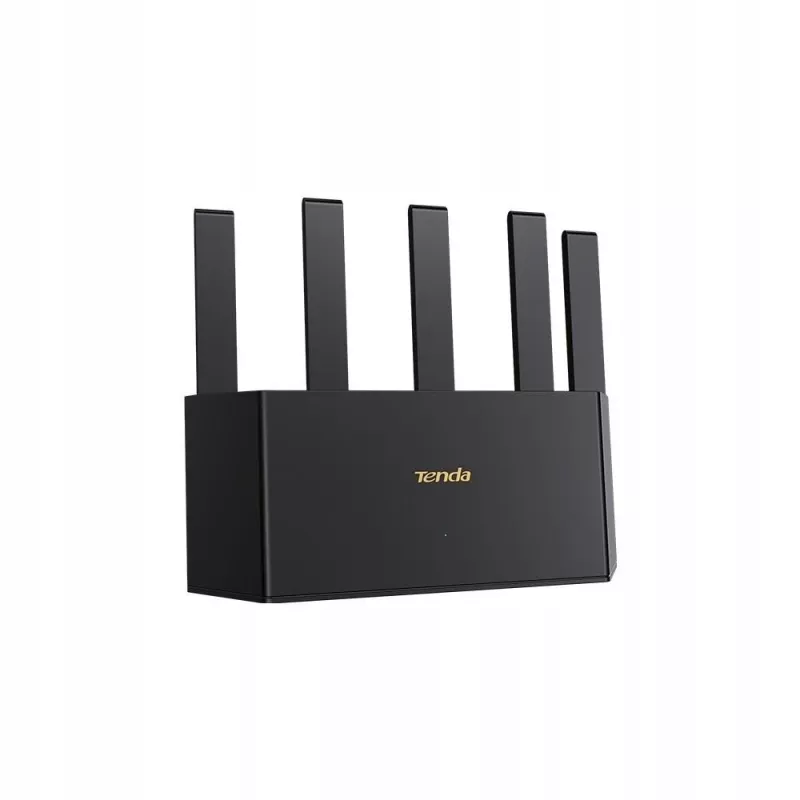 Router WLAN TENDA TE3L Wi‑Fi 7 (IEEE 802.11ax), 3x Gigabit-LAN, 1x WAN, 512 MB RAM, VLAN, NAT, WPA, negro