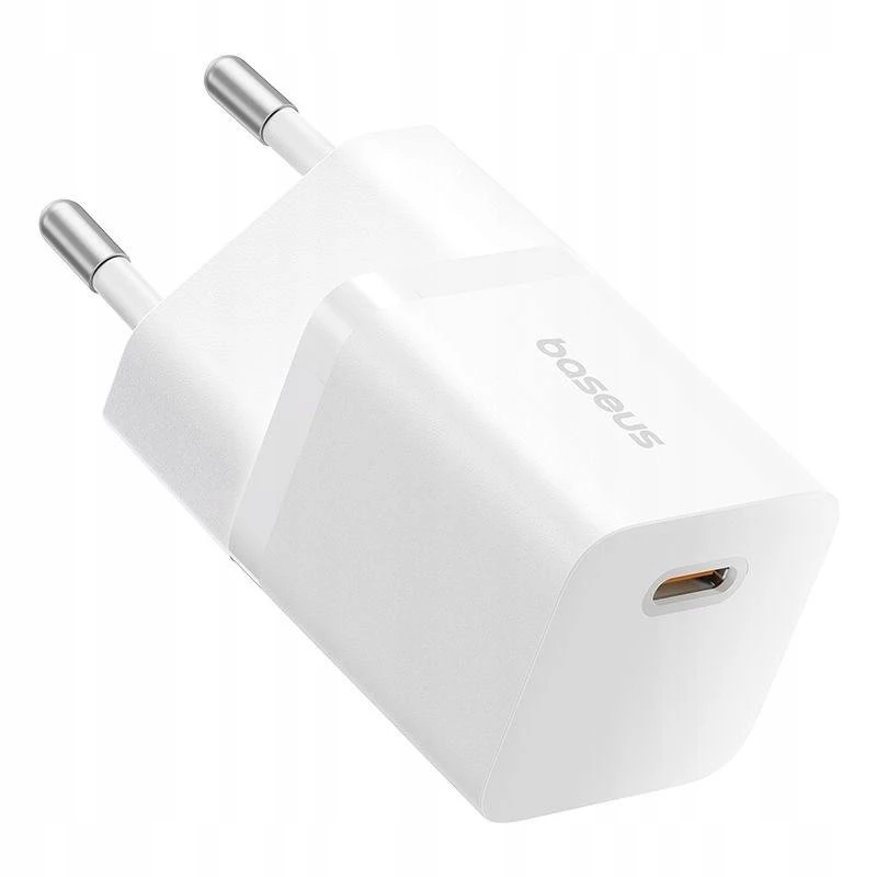 Baseus P10110909213-00 Cargador de red USB-C GaN5 mini 25W Blanco
