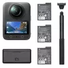 DJI Osmo 360 Adventure Combo CP.OS.00000442 cámara de acción 8K 360°, 120 MP, CMOS de 1/1,1 pulgadas, pantalla de 2 pulgadas, 128 GB, Wi-Fi, IP68