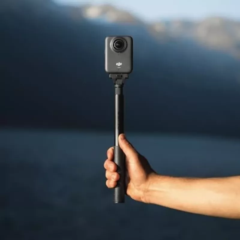 DJI Osmo 360 Adventure Combo CP.OS.00000442 cámara de acción 8K 360°, 120 MP, CMOS de 1/1,1 pulgadas, pantalla de 2 pulgadas, 128 GB, Wi-Fi, IP68