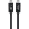 Cable USB-C WENTRONIC USB4 Gen4 1.2m — compatible con 16k@60Hz y 4K@120Hz