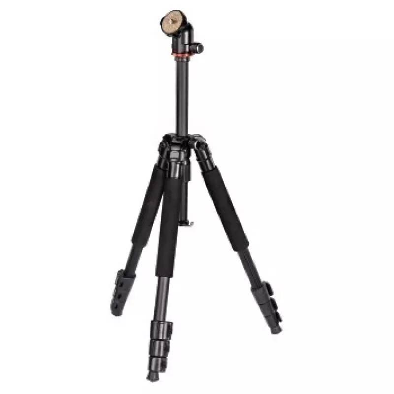 Trípode Hama Traveller 117 Ball para proyectores de datos, 3 patas, negro