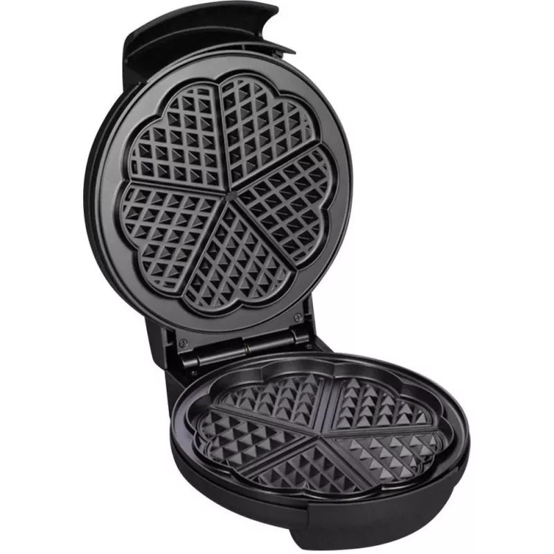 Severin WA 2103 gofrera para 4 gofres 1200 W negra, plateada