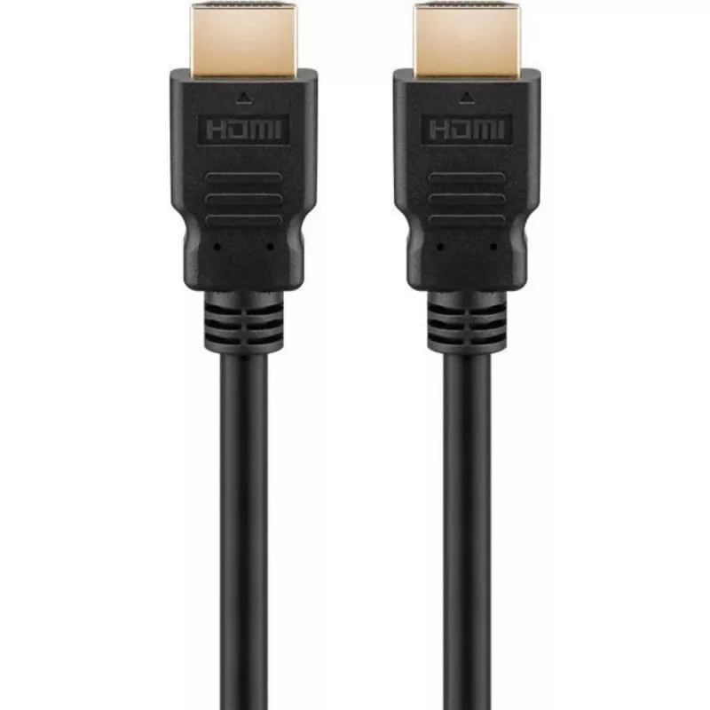 Goobay 41084 Cable HDMI 2 m HDMI Type A (estándar) 2 x HDMI Type A (estándar) Negro (41084)