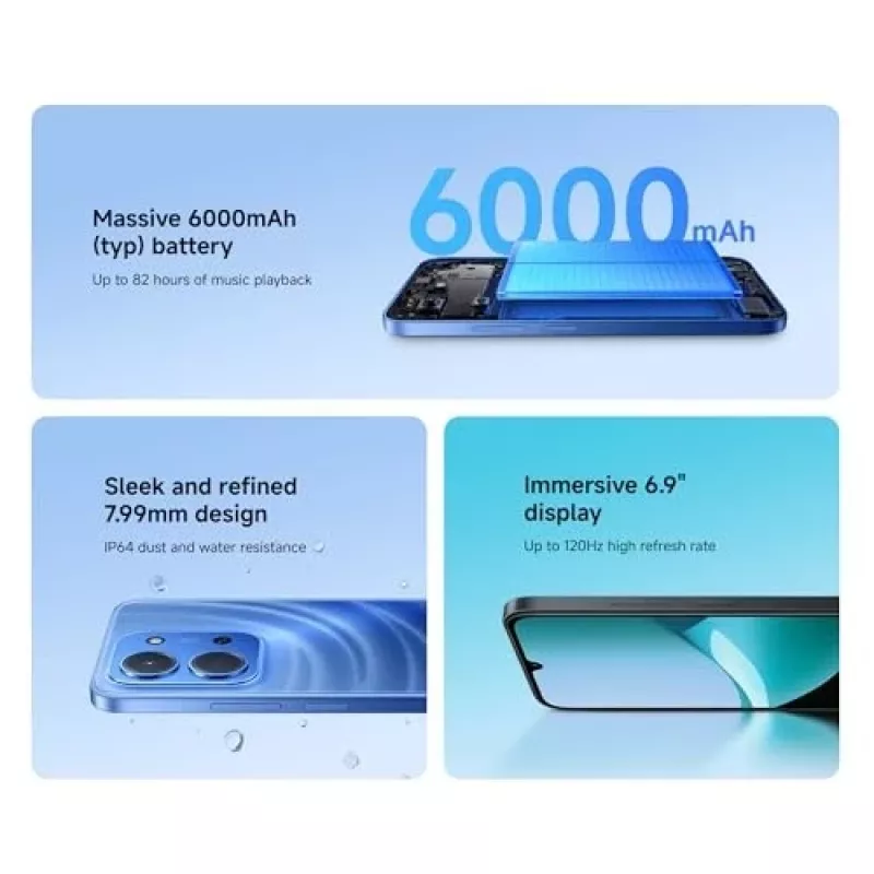 Smartphone Xiaomi Redmi 15C 6,9