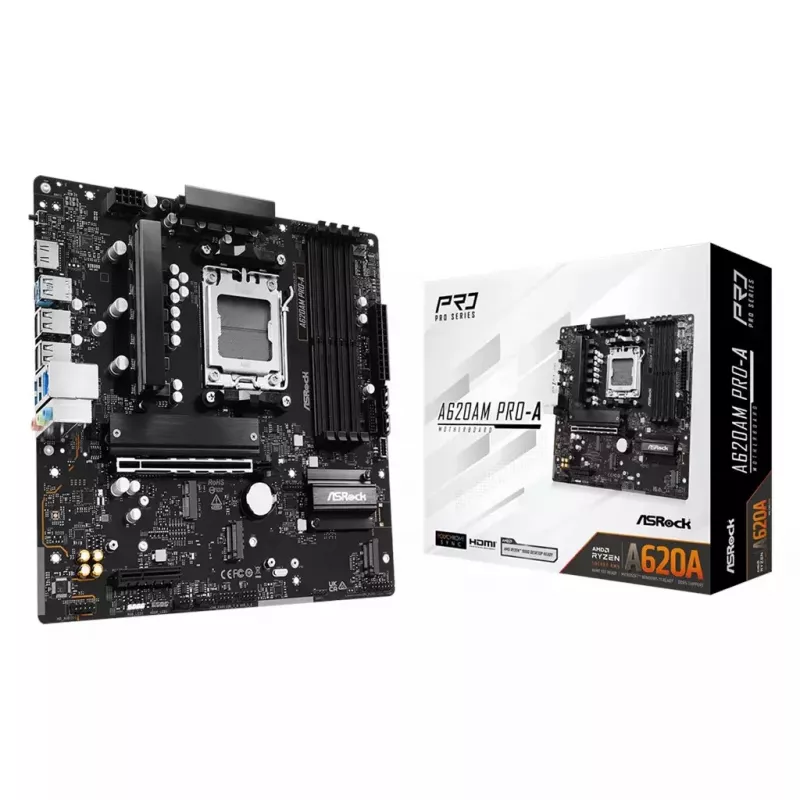Placa base ASRock A620AM PRO-A AM5 Micro-ATX