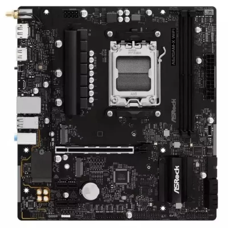 Placa base ASRock A620AM-X WiFi AMD A620 AM5 Micro-ATX