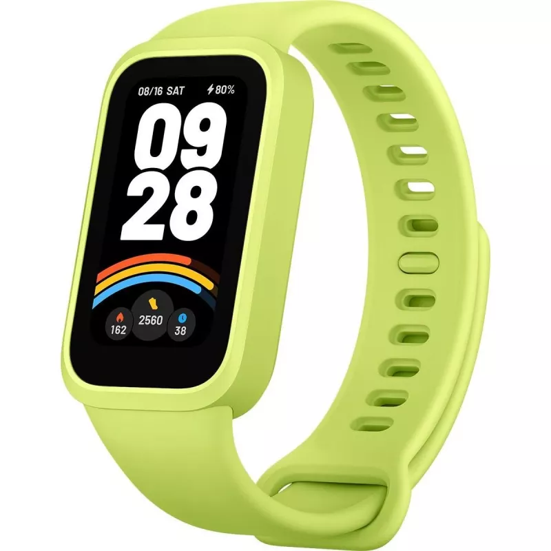 Pulsera de actividad Xiaomi 9 Active Verde — medidor de frecuencia cardíaca, monitor de actividad, modelo 70783