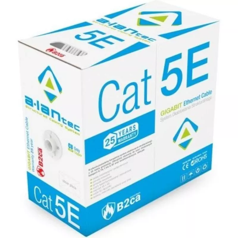 Cable U/UTP Cat.5e B2ca LSOH 305m KIU5LSOH305B Alantec