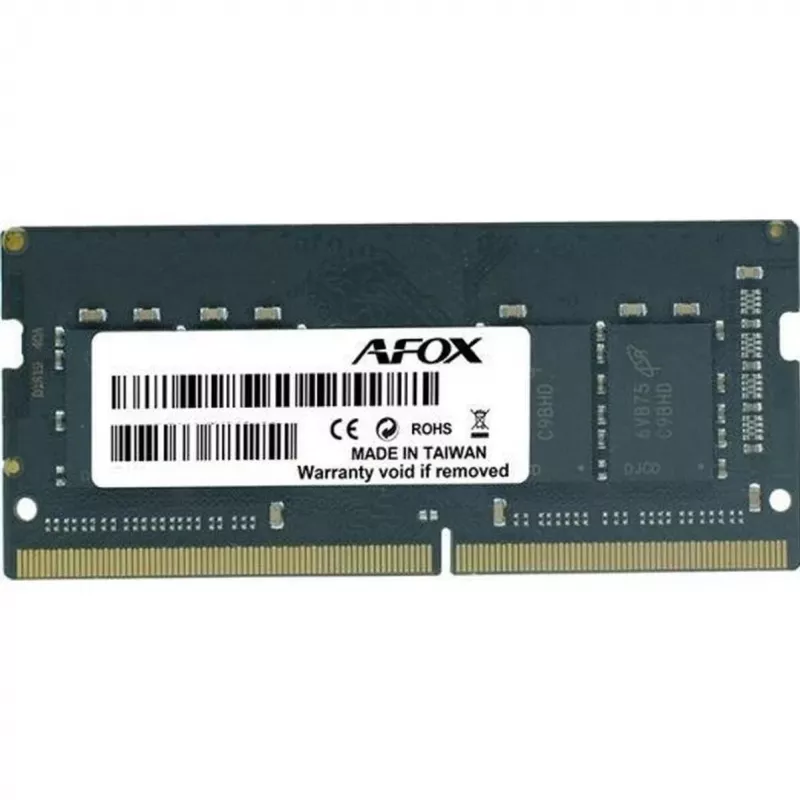 AFOX Memoria SO-DIMM DDR4 16GB 3200MHz (1 X 16GB, 3200MHz, DDR4-RAM, SO-DIMM), memoria RAM