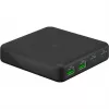 GOOBAY Cargador de sobremesa multipuerto USB-C PD GaN 65 W, negro