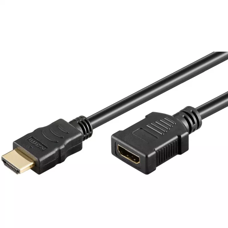 Cable de extensión HDMI de alta velocidad con Ethernet, 8K @ 60Hz (5 metros, conector macho HDMI > conector hembra HDMI)