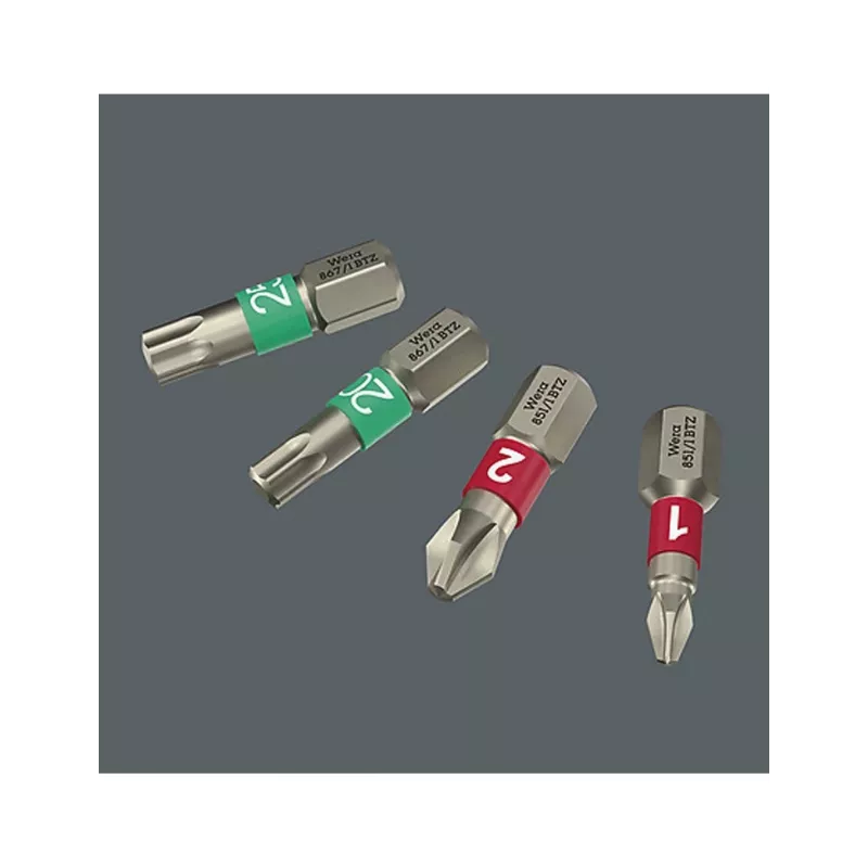 Wera 838 RA S/4 Juego de puntas con función de carraca, 5 piezas (05135823001)