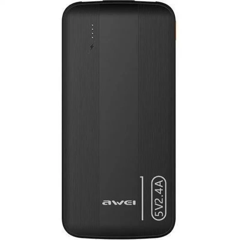 Batería externa Awei P20K 10000mAh negro/negro (10000mAh), batería externa, negro