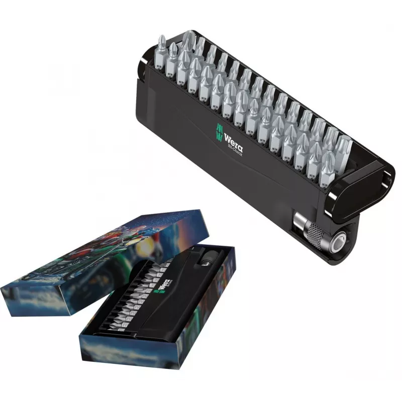 Wera Juego de puntas Bit-Check 30 Bits Navidad 2025 — surtido compacto de 30 puntas