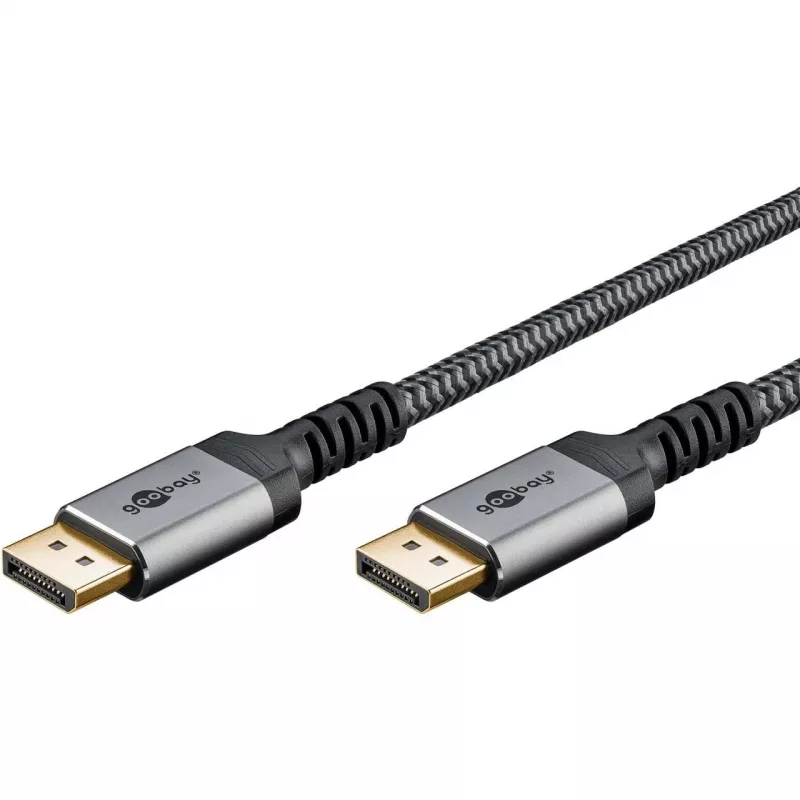 Cable DisplayPort Goobay 2.0/2.1, 54 Gbit/s | 75679 | DisplayPort a DisplayPort