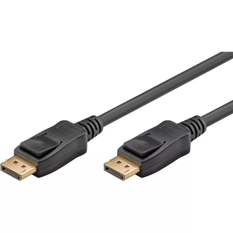 Cable DisplayPort WENTRONIC 74754 — DisplayPort a DisplayPort, compatible con 8K @120Hz y 10K @60Hz