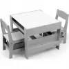 Conjunto de muebles infantiles Milly Mally Sven gris 5489 — set compacto en gris