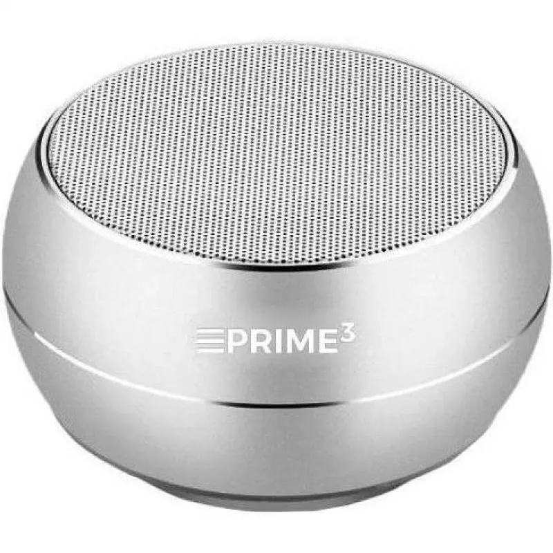 Prime3 Altavoz Bluetooth ABT03SL (plata) (5h, batería), altavoz Bluetooth, plata