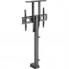 Soporte de suelo con elevador de TV eléctrico motorizado inteligente Maclean MC-866T TUYA app móvil Alexa Google Home 37''-80'' 60kg armario VESA (enchufe EU)
