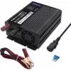 Qoltec 51952 cargador inteligente Monolith para baterías LiFePO4/AGM/GEL/SLA, 10 A, 24 V