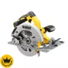 Sierra circular DeWALT DCS572NT — 18 V Li‑Ion, sin escobillas, hoja de sierra de 184 mm, profundidad de corte 58 mm (90°), inclinación 57°