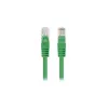 Latiguillo Cat.5e UTP 1m verde pack de 10 PCU5-20CC-01