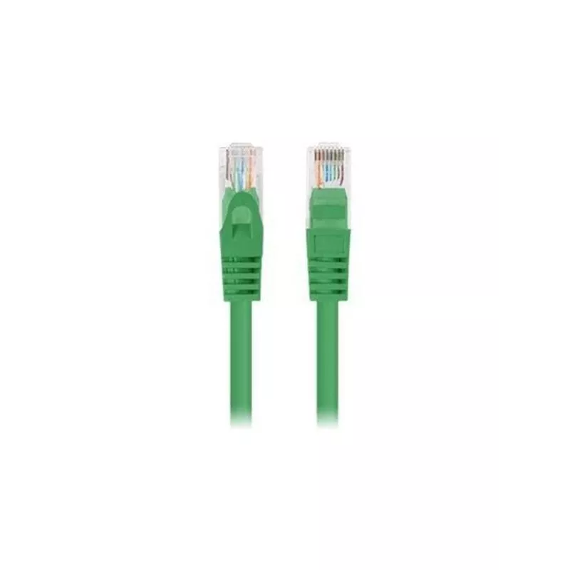 Latiguillo Cat.5e UTP 1m verde pack de 10 PCU5-20CC-01