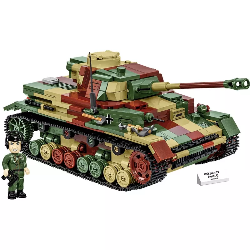 Blocks WWII PZKPFW IV AUSF.G 1107 bloques