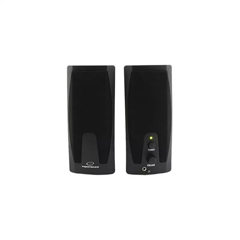 Altavoz Esperanza EP110 de 2 vías negro con cable 6 W