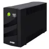 Sistema de alimentación ininterrumpida EVER DUO 350 AVR, SAI torre line-interactive, 0,35 kVA (245 W), 2 salidas C13, batería VRLA de 12 V 5 Ah