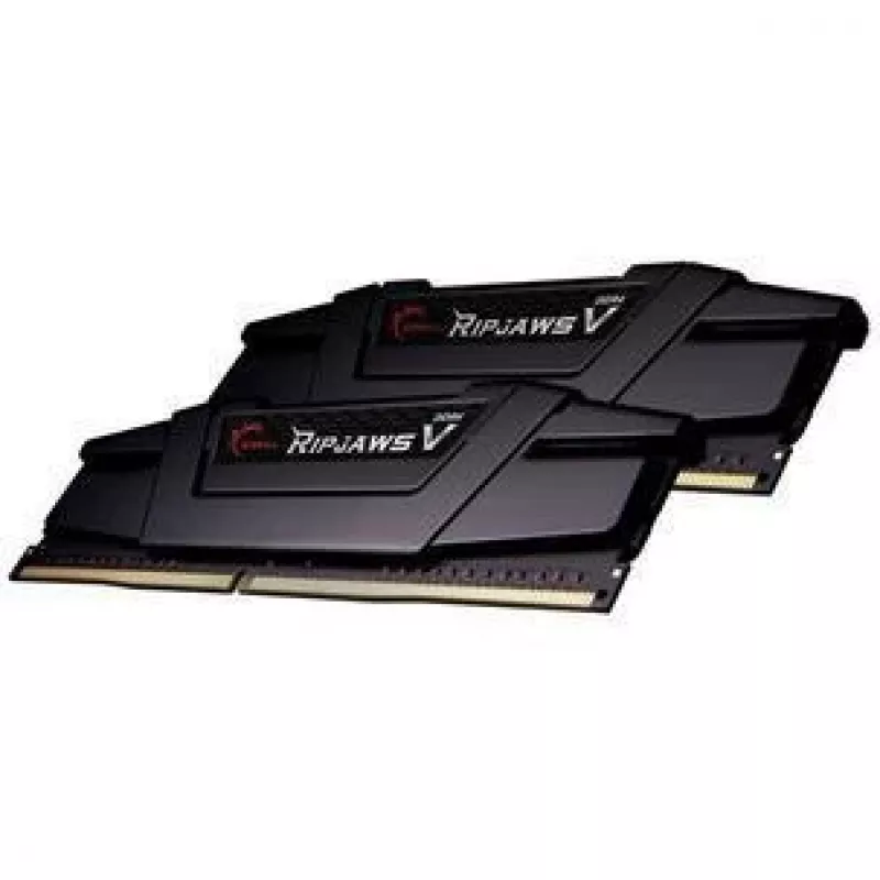 Kit de memoria RAM G.Skill Ripjaws V DDR4 32GB (2x16GB) 3600MHz CL18, negro (F4-3600C18D-32GVK)
