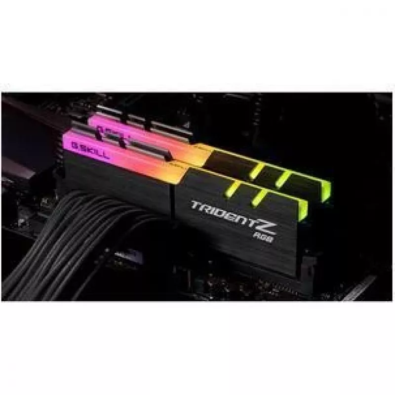 DIMM 32 GB DDR4-3600 (2x 16 GB) Dual-Kit, Memoria RAM negra, F4-3600C18D-32GTZR, Trident Z RGB, INTEL XMP