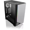 Caja de PC Thermaltake H550 TG ARGB Midi-Tower negra, gris
