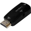 Adaptador de cable LogiLink CV0107 HDMI VGA negro (CV0107)