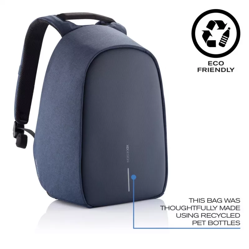 XD Design Bobby Hero XL P705.711 mochila antirrobo, portátil de 17 pulgadas, tablet de 12,9 pulgadas, puerto de carga USB, 20 l, negra