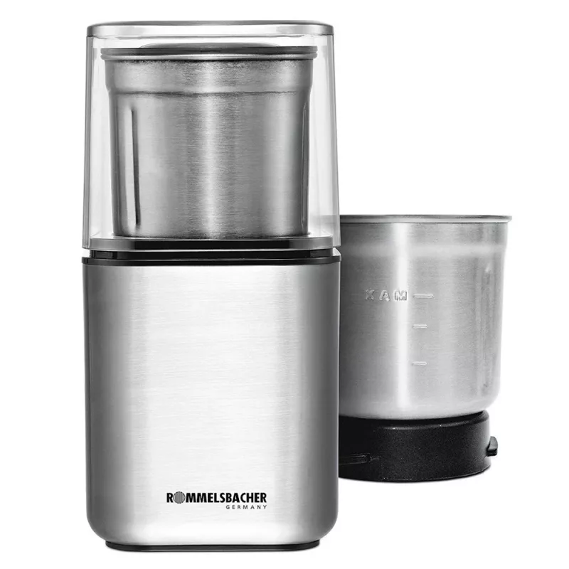 Rommelsbacher Molinillo de especias y café Acero inoxidable plata EGK 200 (EGK 200)
